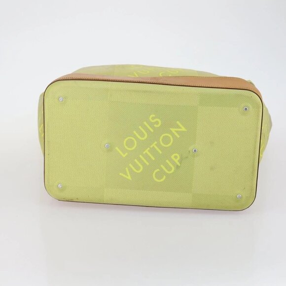 LOUIS VUITTON Damier Geant Southern Cross Bag Canvas Yellow M80631 Auth bs30009 - Picture 7 of 16